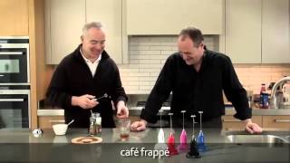 How to make a frappé coffee using an aerolatte milk frother [upl. by Edy459]