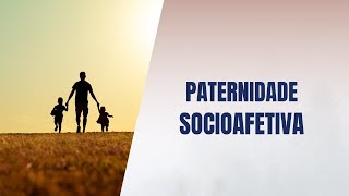 Paternidade socioafetiva [upl. by Philipp]