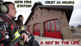 First 24 Hours in a New Fire Station  A Day in the Life [upl. by Eniron]