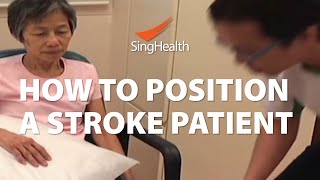 How To Position A Stroke Patient [upl. by Richma962]