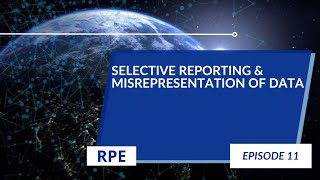 Selective Reporting amp Misrepresentation of Data  Episode 11  Research Ethics [upl. by Nnayd]