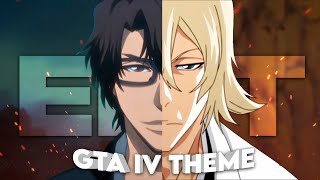 Aizen x Urahara  GTA IV Theme Edit [upl. by Teiv752]